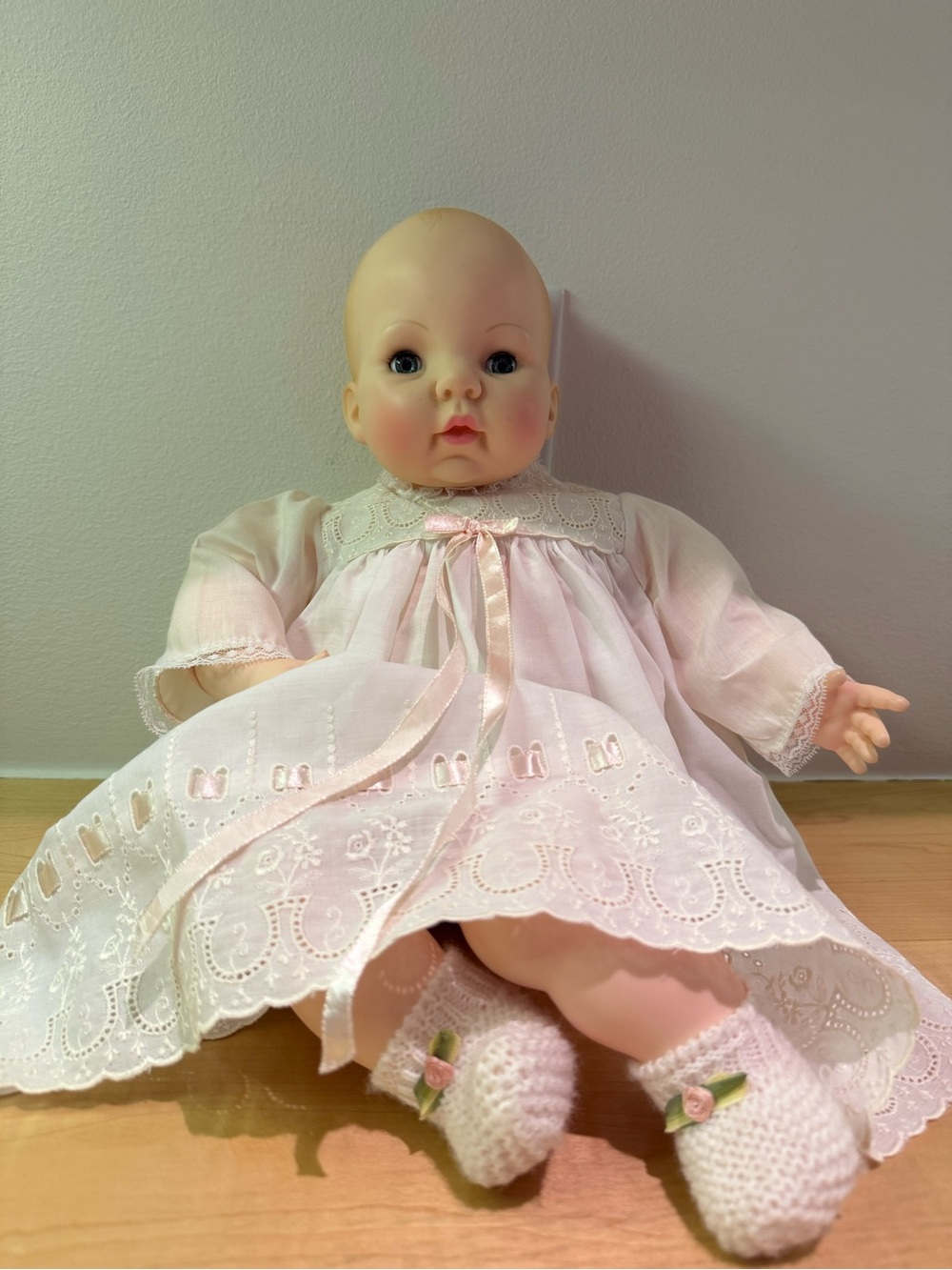 Madame Alexander Baby Victoria -18 inch Heirloom Baby Doll with Lace Dress